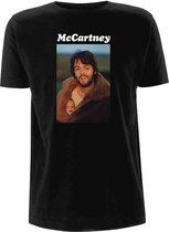 Paul McCartney Heren Tshirt -M- McCartney Photo Zwart