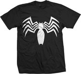 Heren Tshirt -XL- Ultimate Spider-Man Venom Zwart