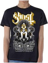 Ghost Heren Tshirt -S- Wegner Zwart