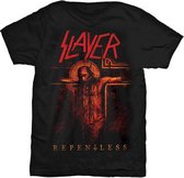 Slayer Repentless Crucifix Mens Blk T Shirt: X Large