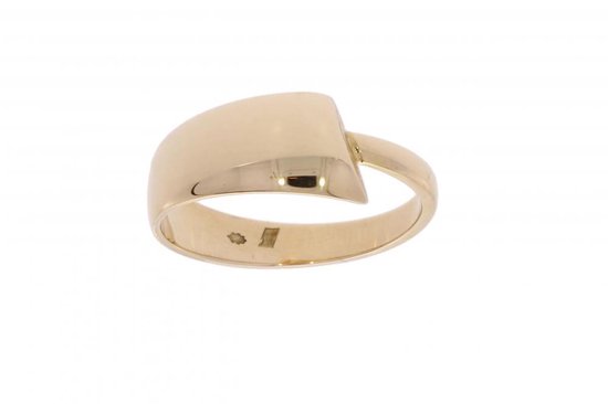 Verlinden Juwelier - Ring - Dames - atlelier Nol - gouden - 14 karaat - maat 16,75 - 4 gram
