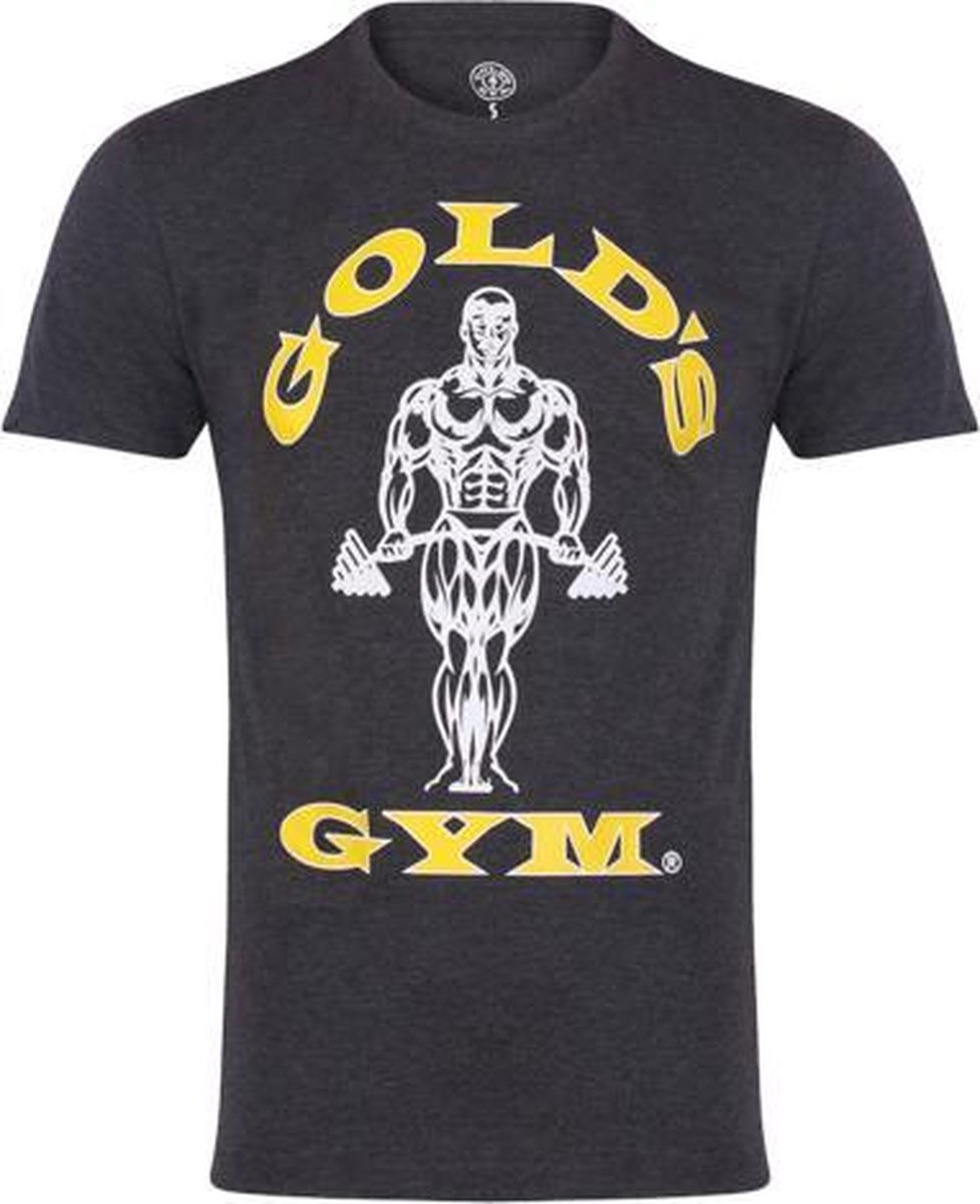 GGTS002 Muscle Joe T-Shirt - Charcoal Marl - XL