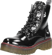 Mustang dames veterboot - Zwart - Maat 39