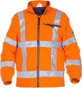 Hydrowear Fleecejas Fluor Oranje Mt 2xl