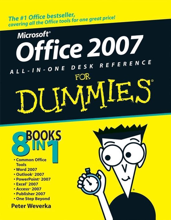 Office 2007 All-in-One Desk Reference For Dummies - cover