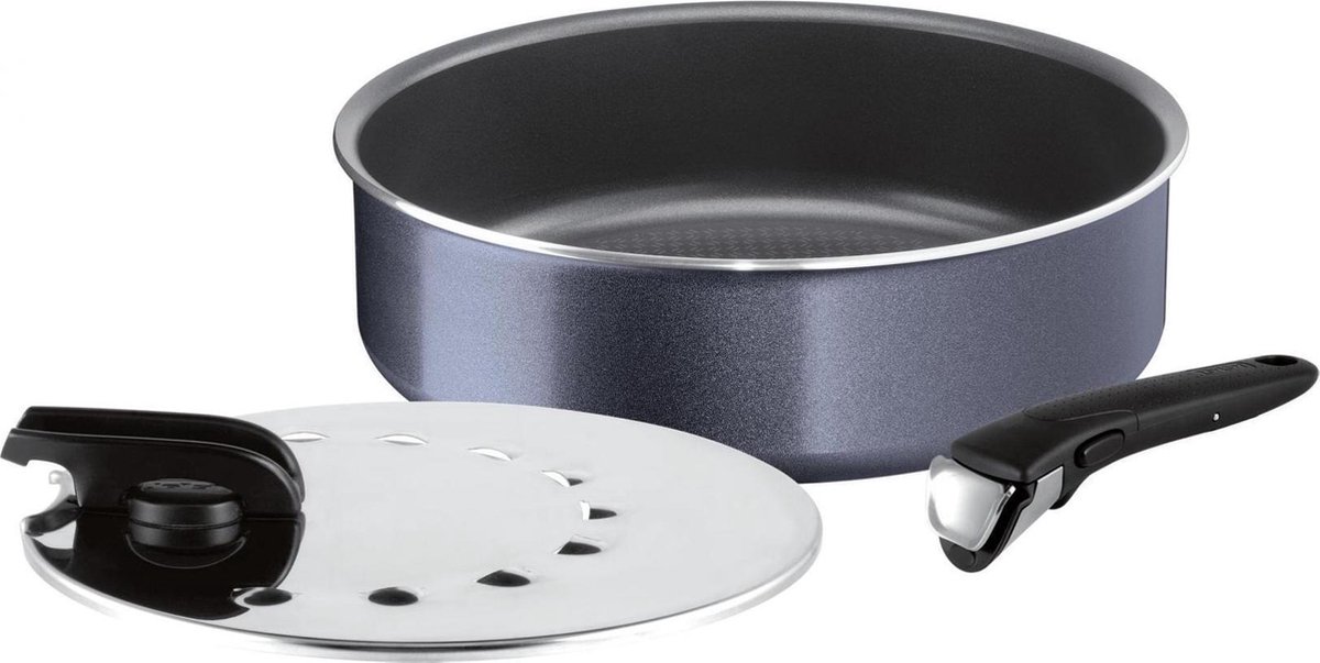 Casserole Tefal Ingenio Flavor de haute qualité avec couvercle - 20 cm