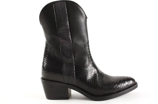 Dames Enkellaars Via Vai Via Vai Kamila 5308045 Zwart - Maat 40 | bol.com
