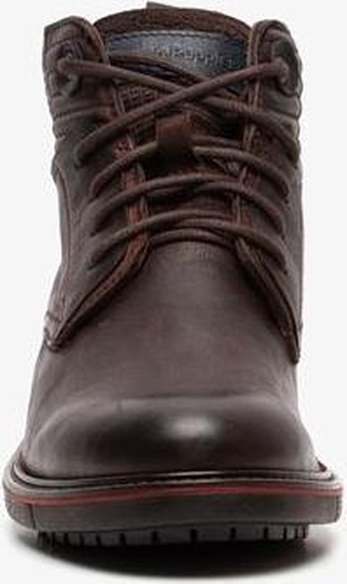 Hush Puppies leren heren veterboots Bruin Maat 42 Hush Puppies leren heren veterboots Bruin Maat 42