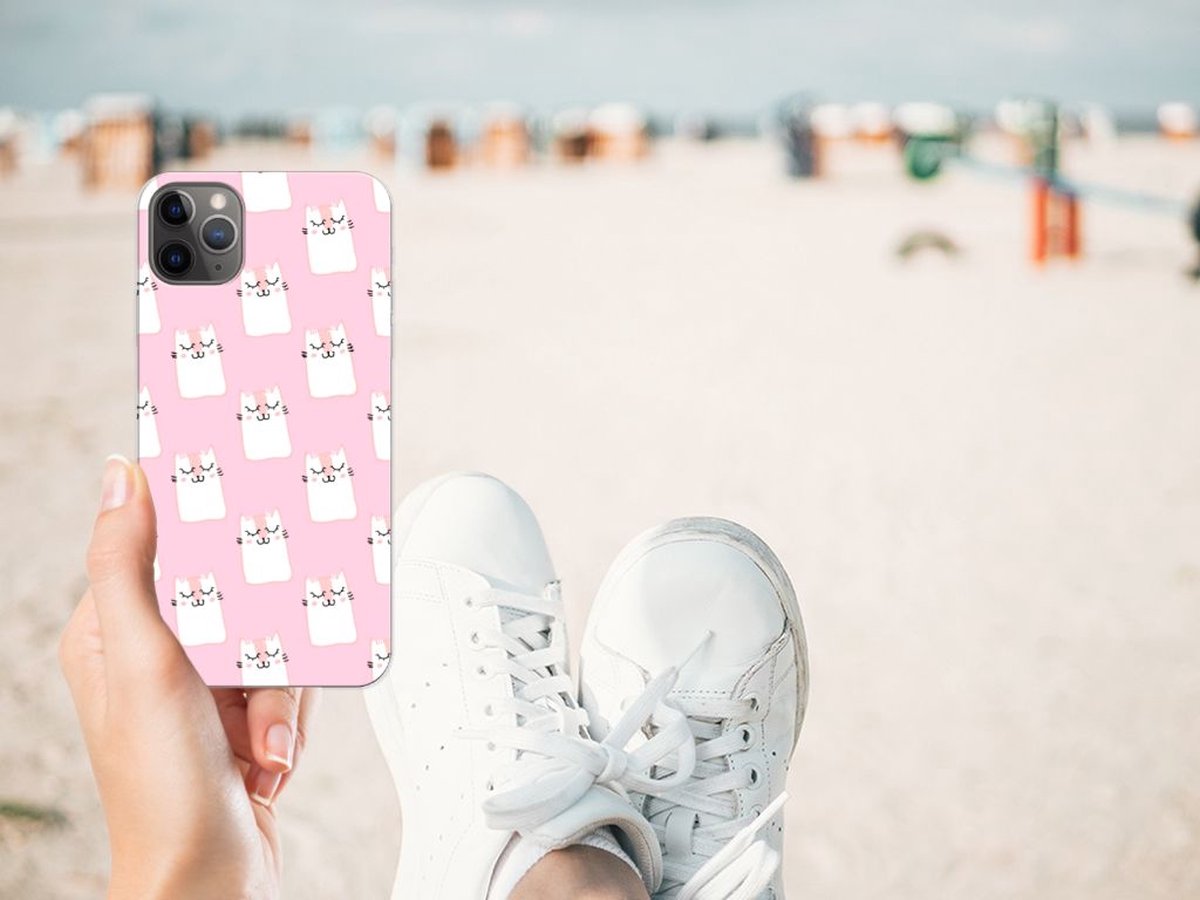 Apple iPhone 11 Pro Max TPU Hoesje Sleeping Cats