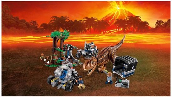 LEGO Jurassic World Gyrobolontsnapping van Carnotaurus 75929 | bol