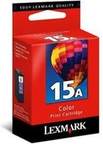 Lexmark #15A Color Print Cartridge inktcartridge Original