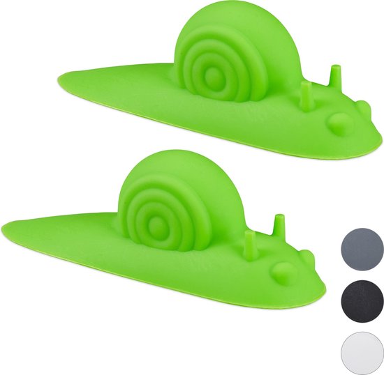 Foto: Pasper deurstopper 2 stuks 9 x 8 cm zwart 1 1 kg deurstoppers voor binnen en buiten deurbuffer