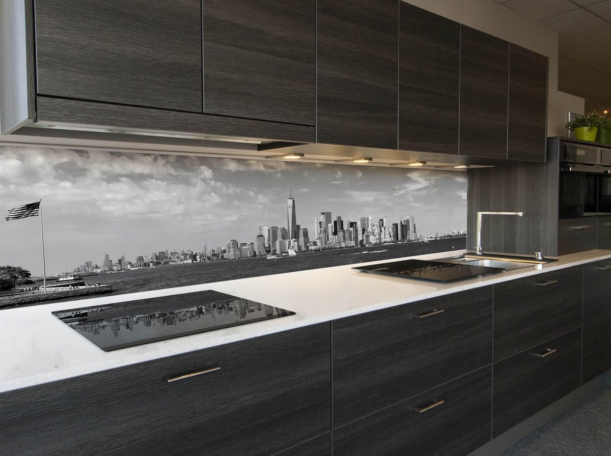 Keuken spatwand behang: -Manhattan NYC- 400x70cm