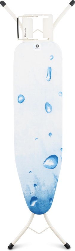 Brabantia Strijkplank A - met Strijkerhouder - 110x30 cm - Ice Water | bol. com