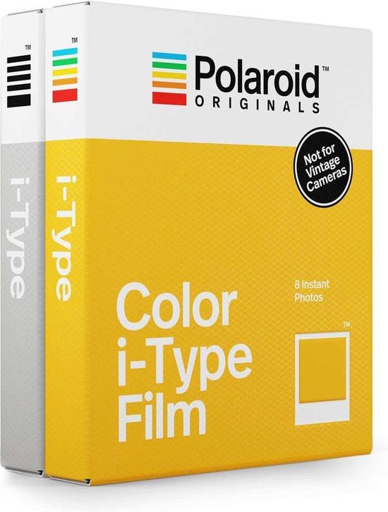 Polaroid B&W + Color i-Type Film Doublepack - 2x8 stuks