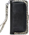 Mobilize 2 in 1 Wallet Zipper Case Hoesje Black Zebra Samsung Galaxy A50 / A30s