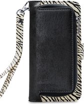 Mobilize 2in1 Gelly Wallet Zipper Case Samsung Galaxy A50 Black/Zebra