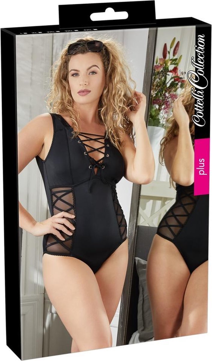 Body zwart 3XL