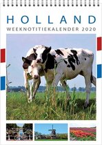 Weeknotitiekalender 2020 Holland (wit)
