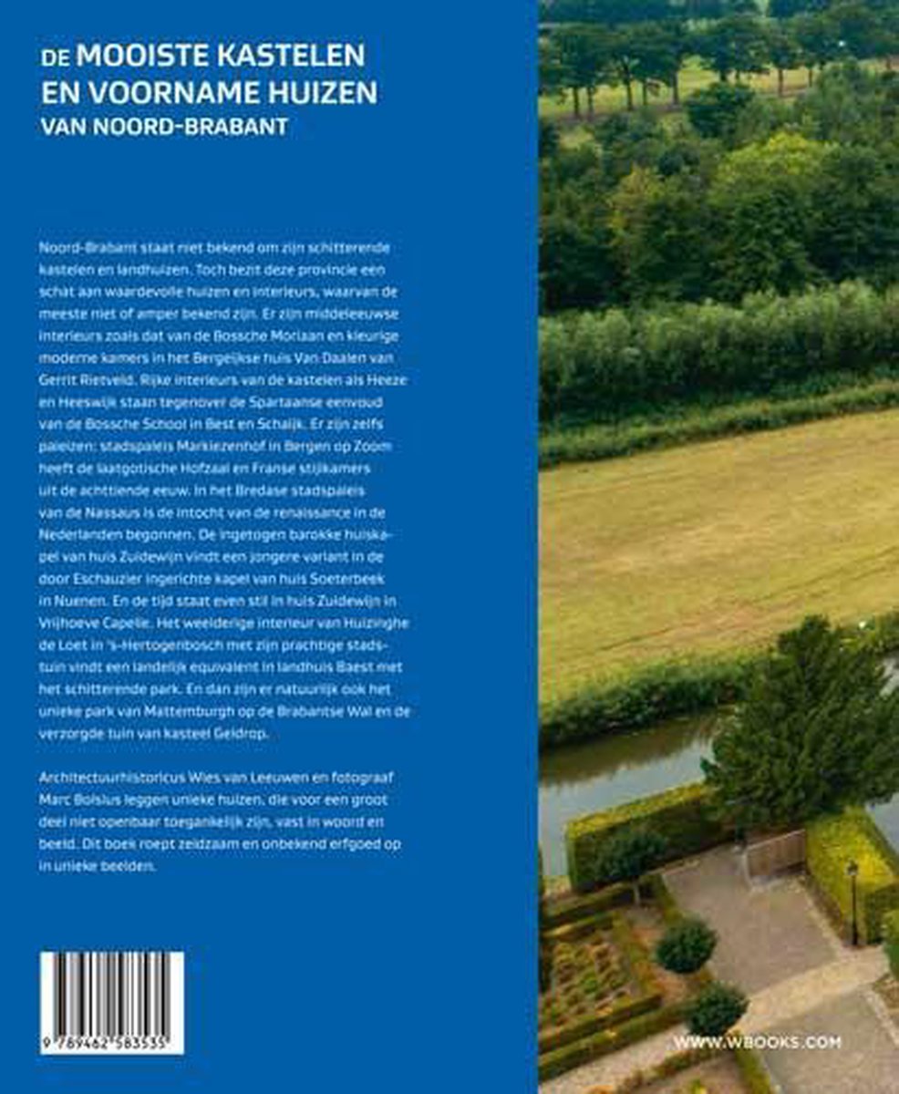 De mooiste kastelen en voorname huizen van Noord-Brabant - back cover