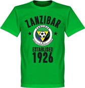 Zanzibar Established T-Shirt - Groen - M