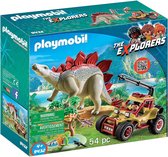 PLAYMOBIL Avonturiersbuggy met Stegosaurus - 9432