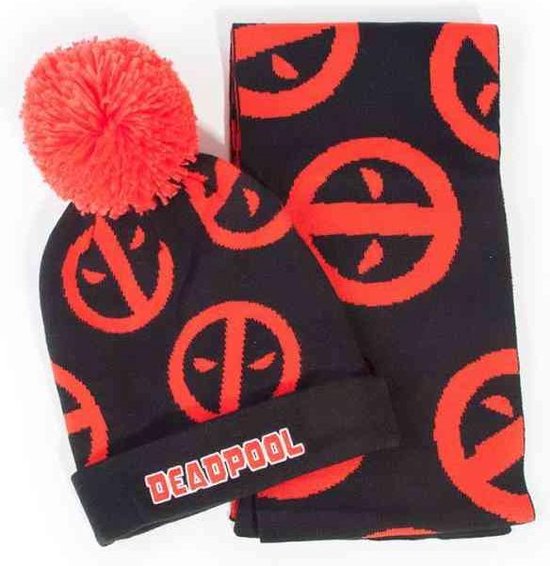 Deadpool - Coffret cadeau bonnet et écharpe Symbol