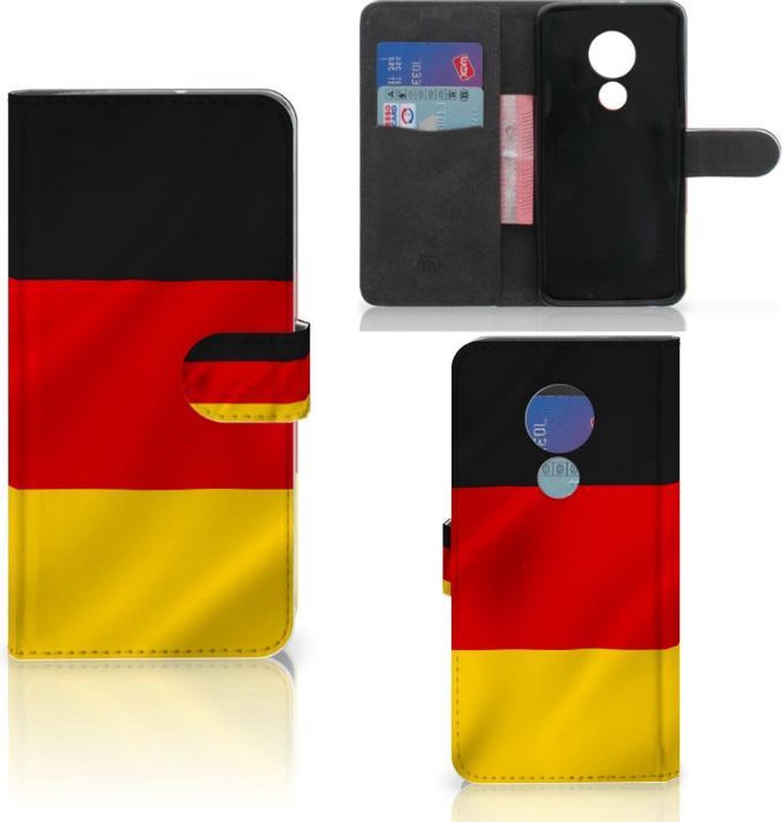 Motorola Moto G7 Power Bookstyle Case Duitsland