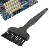 Let op type!! Electronic Component 12 Beam Flat Handle Antistatic Cleaning Brush  Length: 17cm(Black)