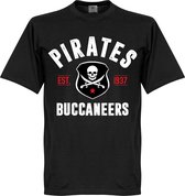 Pirates Established T-Shirt - Zwart - 5XL