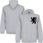 Holland Leeuw Logo Hooded Sweater - Grijs - Kinderen - 140