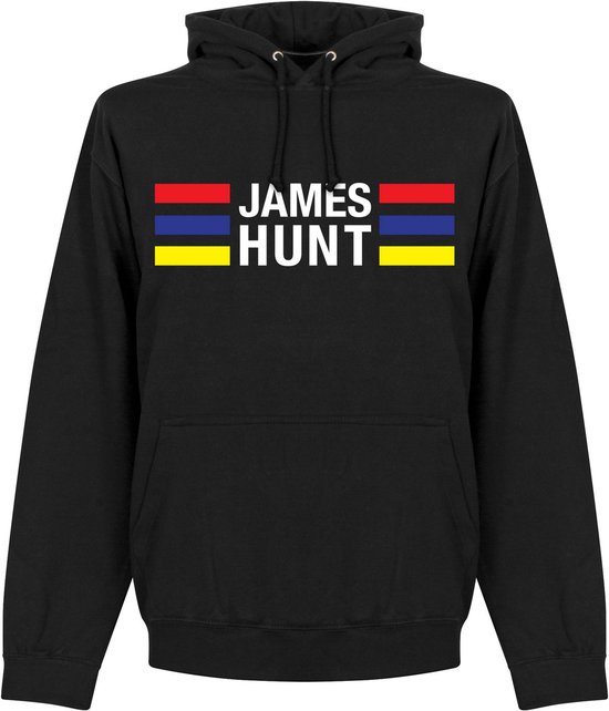 James Hunt Stripes Hoodie - Zwart