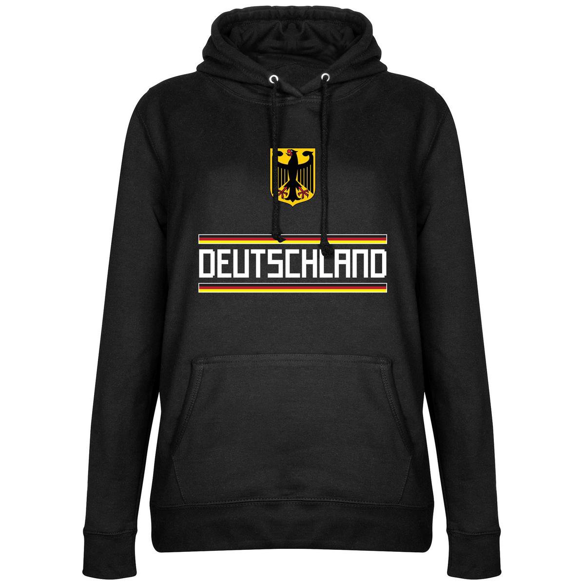 Duitsland Team Dames Hoodie - Zwart - XS