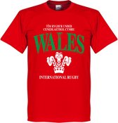 Wales Rugby T-Shirt - Rood - Kinderen - 128