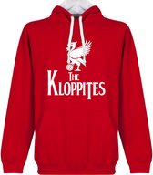 The Kloppites Hoodie - Rood/Wit - XXL
