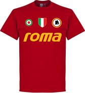 AS Roma Team T-Shirt - Rood - L