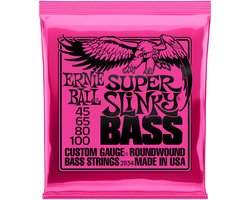 Ernie Ball Super Slinky 2834 - Bass Super Slinky 045 - 100 bas snarenset