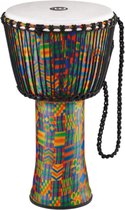 Meinl Djembe PADJ2-XL-F, 14", Kenyan Quilt, Synth. vel - Djembe