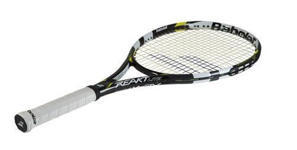 Babolat Tennisracket Reakt Lite Strung Unisex Zwart Mt L4 bol