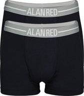 ALAN RED boxershorts (2-pack) - navy blauw - Maat: L
