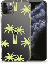 Geschikt voor iPhone 11 Pro TPU Siliconen Hoesje Palmtrees