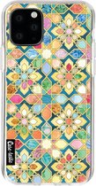 Casetastic Apple iPhone 11 Pro Hoesje - Softcover Hoesje met Design - Gilded Moroccan Mosaic Tiles Print