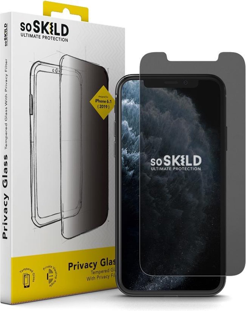 SoSkild iPhone 11 Crystal Glass Privacy