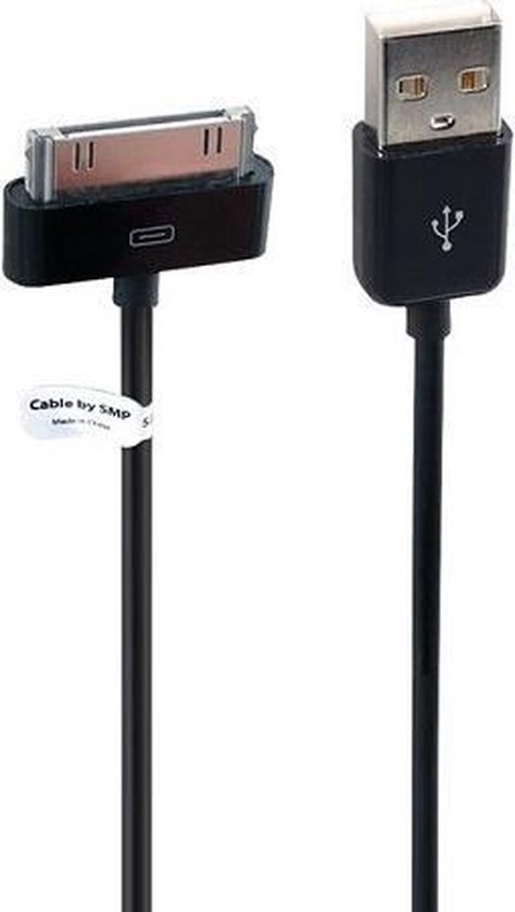 2 stuks 1,2 m oplaadkabel. USB kabel voor Apple Dock connector. Past ook op  Apple... | bol.com