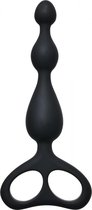 Lola Toys - BlackDoor Black Edition - Ultimate Beads - Buttplug met Kralen - Flexibele Anaal Ballen/ Kralen/ Ketting met handgreep - Anal Beads - Anaalplug 100% Siliconen - Prostaat Stimulatie - P-Spot - Unisex - 17cm x 3cm - Zwart