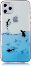 GadgetBay Pinguin hoesje TPU case iPhone 11 Pro Max - Transparant