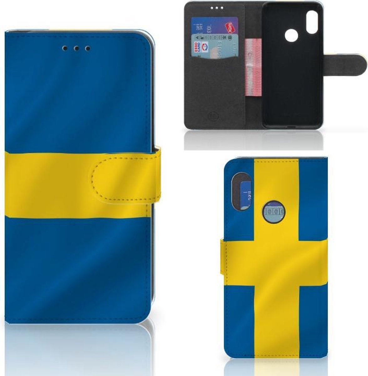 Xiaomi Mi A2 Lite Bookstyle Case Zweden
