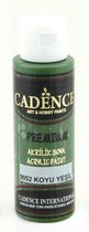 Cadence Premium acrylverf (semi mat) Donkergroen 01 003 9052 0070  70 ml