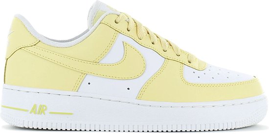 Nike Air Force 1 07 (W) - Lemon - Dames Schoenen Trainers Leer HF0119-700 - Maat EU 38.5 US 7.5