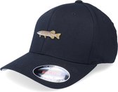Hatstore- Pike Fish Black Flexfit - Skillfish Cap